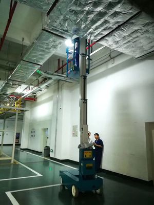 Electric Aluminum Vertical Mast Lift